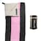 Leisure Sports Sleeping Bag, Lightweight, Carrying Bag with Compression Straps for Camping, Pink/Black, Kids 327814SOK - alternate 1